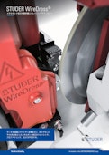 STUDER WireDress® ワイヤ放電ドレッシング｜メタルボンド砥石対応ソリューション-Fritz Studer AGのカタログ