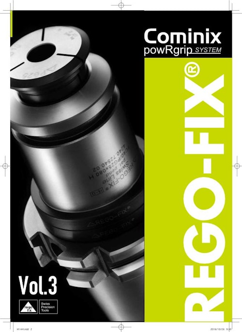 圧入式ツールホルダ REGO-FIX powRgrip(パワーグリップ) (株式会社Cominix) のカタログ