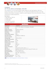 43インチ産業用静電式タッチ液晶ディスプレイ LITEMAX ULO4305-BHT-T11 製品カタログのカタログ