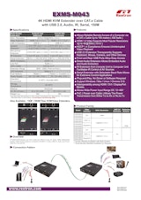 HDMI+USB KVM延長 Rextron EXMS-M043のカタログ