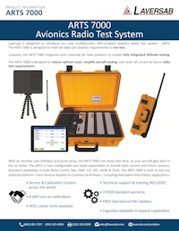 ARTS70000 WiFi対応多機能アビオニクステストセット 【アスコット株式会社のカタログ】