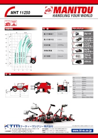 テレハンドラー【MHT11250】 【ケーティーマシナリー株式会社のカタログ】
