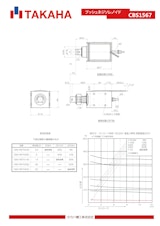 プッシュソレノイド　CBS1567のカタログ