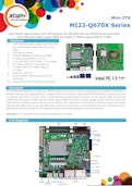 産業用Mini-ITXマザーボード Jetway MI23-Q670X-サンテックス株式会社のカタログ