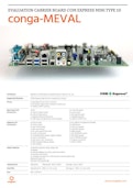 COM Express Mini Type 10 評価ボード: conga-MEVAL-congatec Japan K.K.のカタログ