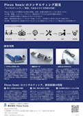 コンサルティング開発サービス-Piezo Sonicのカタログ