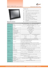 第12世代Core-i5搭載の高性能ファンレス高輝度・広範囲動作温度版21.5型タッチパネルPC『WLP-7H20-22H』のカタログ
