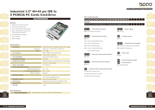 フラッシュカード　アダプター (アスコット株式会社) のカタログ