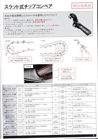スラット式チップコンベア 【株式会社メタルチップのカタログ】
