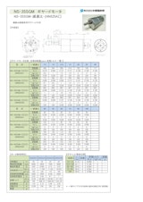 ギヤードモータ　NS-35SGM-減速比-24N525A□のカタログ