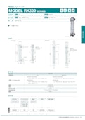 樹脂製フローメータ　MODEL RK500 SERIES-コフロック株式会社のカタログ