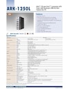 第11世代Intel Core搭載 ファンレスボックスPC、ARK-1250L 【アドバンテック株式会社のカタログ】