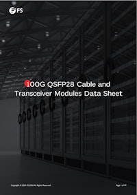 FS 100G QSFP28光モジュール・DAC/AOC | 製品ラインアップ 【FS JAPAN株式会社のカタログ】