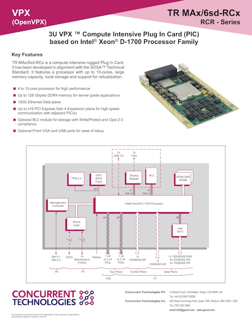 産業用組込みボード VPX (アスコット株式会社) のカタログ