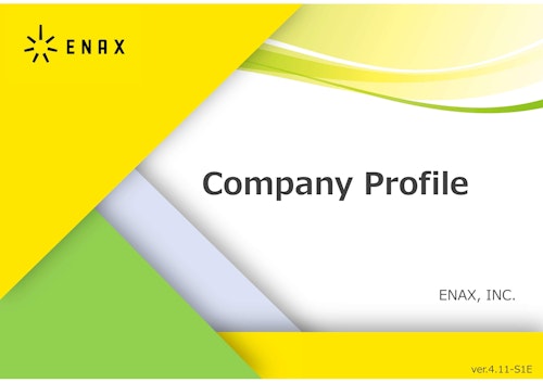 ENAX　Company Profile (エナックス株式会社) のカタログ