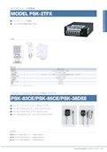 マスフローメータ用電源　MODEL PSK-2TFX-コフロック株式会社のカタログ