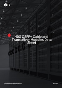 FS 40G QSFP+光モジュール・DAC/AOC | 製品ラインアップ 【FS JAPAN株式会社のカタログ】