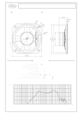 TOPTONE(東京コーン紙製作所）の音声向けスピーカー F77C123-1 の資料です。のカタログ
