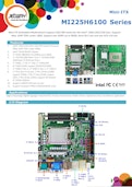 産業用Mini-ITXマザーボード MI225H6100-サンテックス株式会社のカタログ