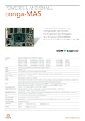 COM Express Mini Type 10: conga-MA5-congatec Japan K.K.のカタログ