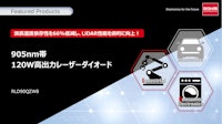 905nm帯120W高出力レーザーダイオード 【ローム株式会社のカタログ】