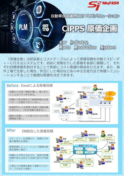 CiPPS原価企画 (エスツーアイ株式会社) のカタログ