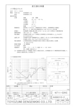 ノイズ防止トランス　NT11-02KEのカタログ