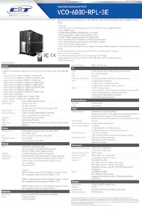 第14世代 CPU搭載組込みPC VCO-6000-RPL-3E 【サンテックス株式会社のカタログ】