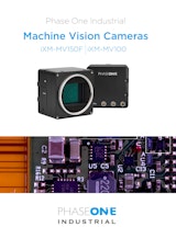 PhaseOne社　マシンビジョン向け1.5億画素カメラのカタログ