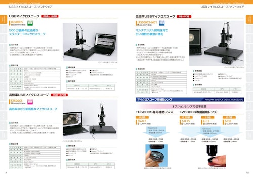 USBマイクロスコープ (株式会社松電舎) のカタログ