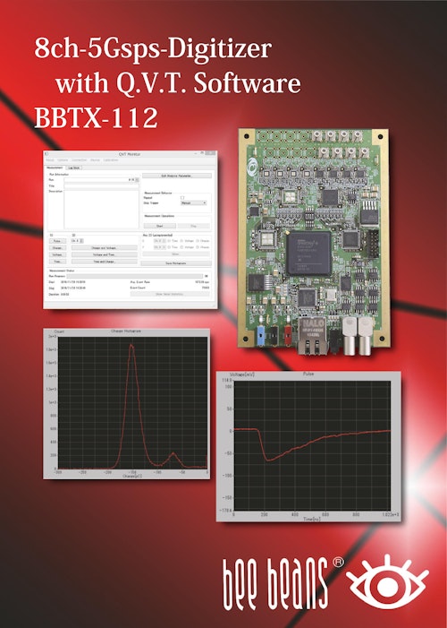 8ch-5Gsps-Digitizer BBTX-112 (株式会社BeeBeans Technologies) のカタログ