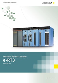 eMbedded M@chine Controller e-RT3 総合カタログ 【横河電機株式会社のカタログ】