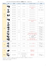 ACアダプター（スイッチング式）在庫リストのカタログ