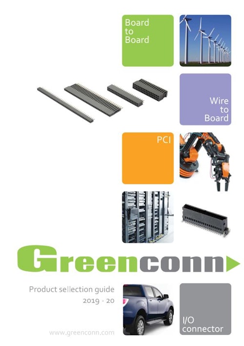 Greenconn基板対基板コネクタ2.54㎜ピッチ (GREENCONN) のカタログ