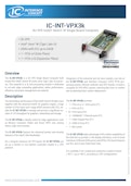 3U VPX IC-INT-VPX3k Xeon W 搭載SBC-アスコット株式会社のカタログ