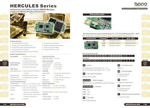 フラッシュモジュール　DISK ON MODULE (アスコット株式会社) のカタログ