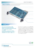 CompactPCI® | IOボード【A6pci1427A】-Advanetのカタログ