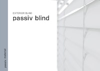 passiv material　外付けブラインド　passiv blind 【株式会社OKUTAのカタログ】