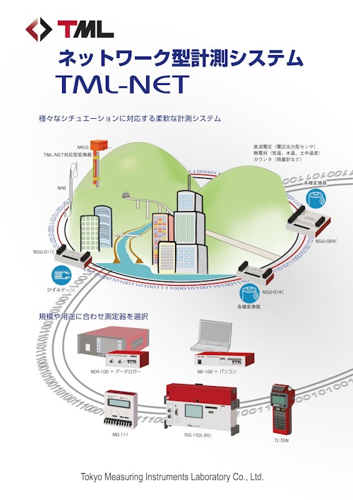 ネットワーク型計測システム　TML-NET (株式会社東京測器研究所) のカタログ