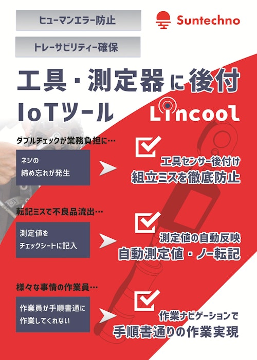 Lincool機能　活用例　御説明資料 (株式会社サンテクノ) のカタログ