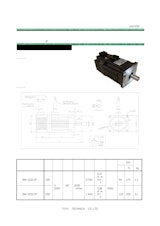 ACサーボモータ＿BM-010C2F、BM-020C2Fのカタログ