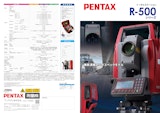 トータルステーション PENTAX R-500シリーズのカタログ