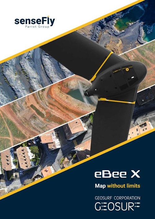 eBee X – Map without limits (ジオサーフ株式会社) のカタログ