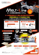 メール便箱自動梱包システム MELT-Lineのカタログ
