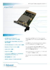 【A3pci7527】3U CompactPCI® NXP® QorIQ™ T2080 CPUボードのカタログ