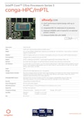 conga-HPC/mPTL：COM-HPC Mini, インテル Core Ultra Series 3 搭載-congatec Japan K.K.のカタログ