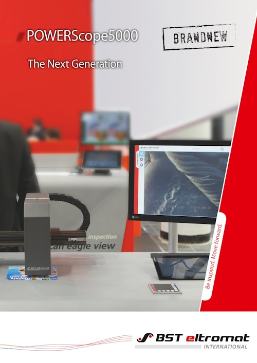 静止画像検査装置【POWERScope5000】 (ビーエスティ・エルトロマット・ジャパン株式会社) のカタログ