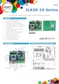 産業用ATXマザーボード Jetway JLA20-10-サンテックス株式会社のカタログ