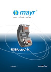 ROBA-stop-M 【Mayr Japan 合同会社のカタログ】