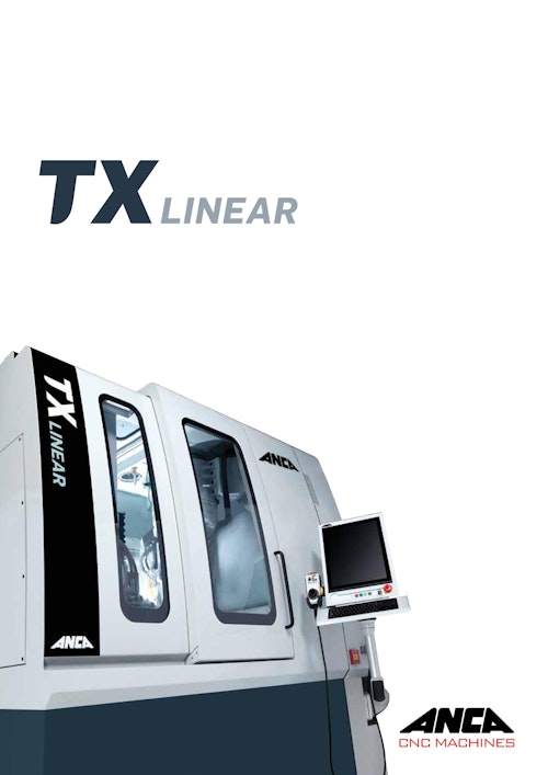 TX7 Linear (ANCA Machine Tools Japan株式会社) のカタログ